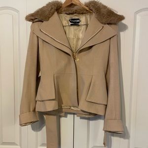 Tom Ford Jacket with Fur Collar - ($2,200)